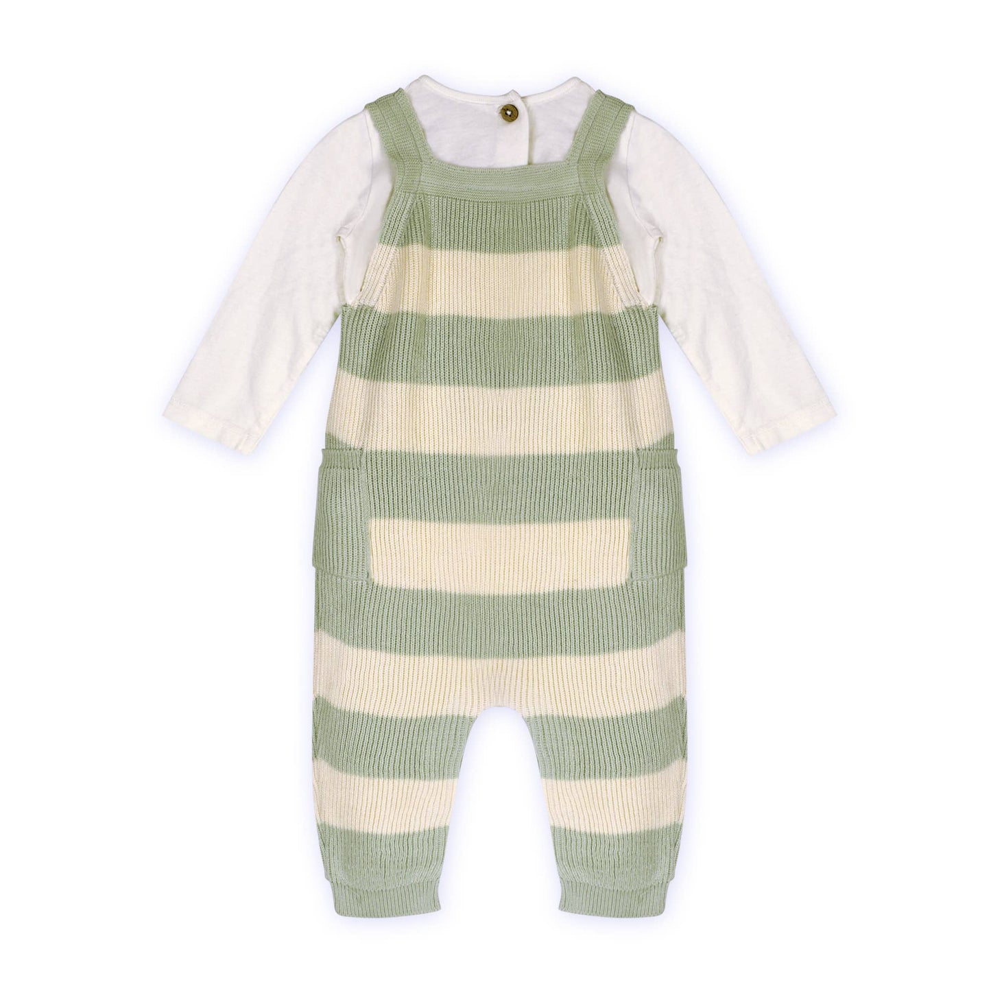Alfie Textured Baby Overall Set (Organic)