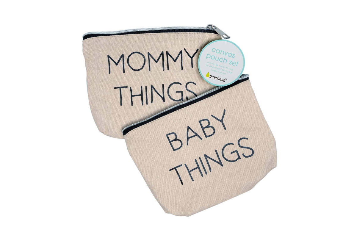 Mommy and Baby Travel Pouches
