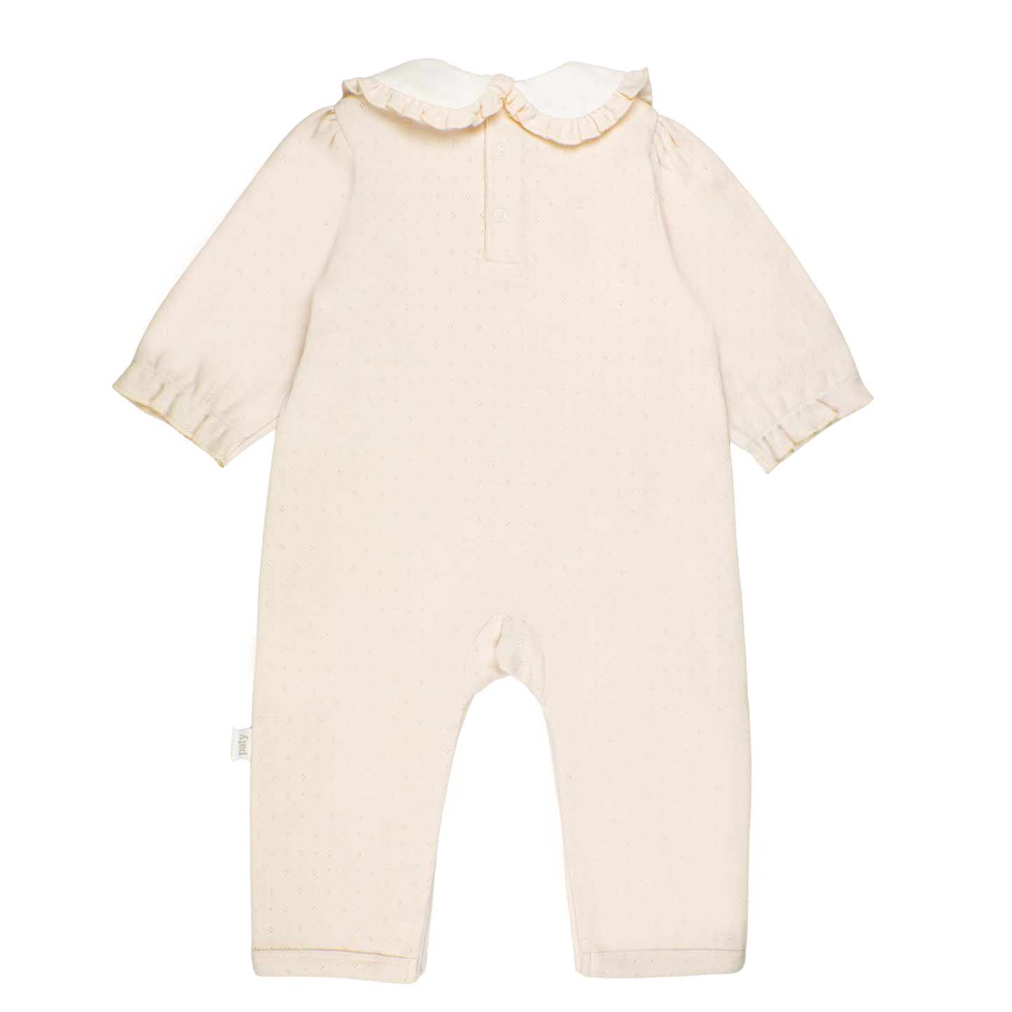 Girls Pointelle Knit Romper (Fall Holiday Collection 2025)