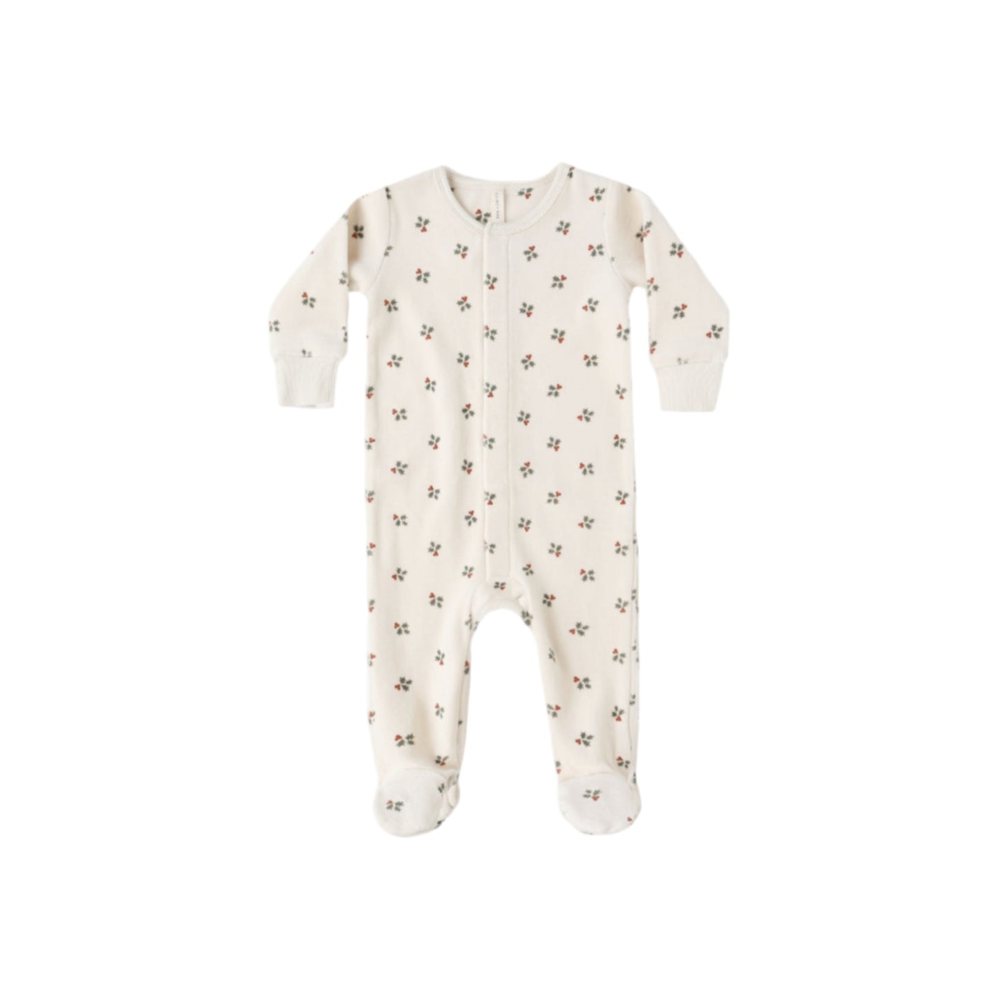 Hidden Snap Footie Holly Berry