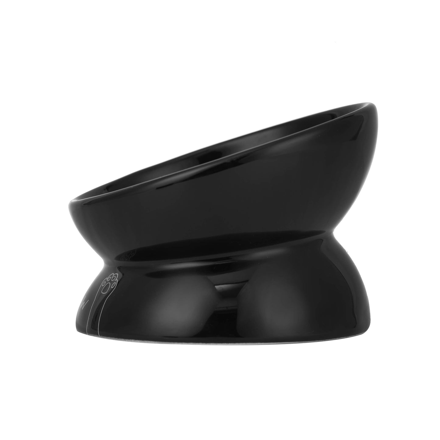 Meow Elevated Ceramic Cat Dish - Ideal For Food Or Water