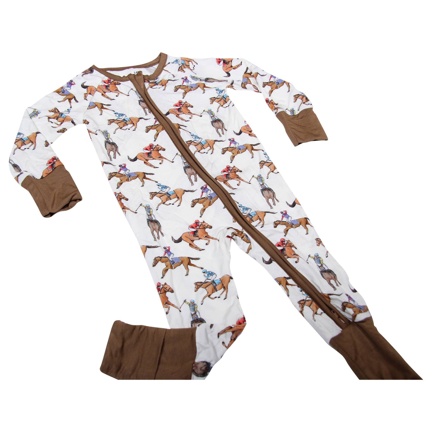 Horse Racing Strides Derby Kids Unisex Pajamas