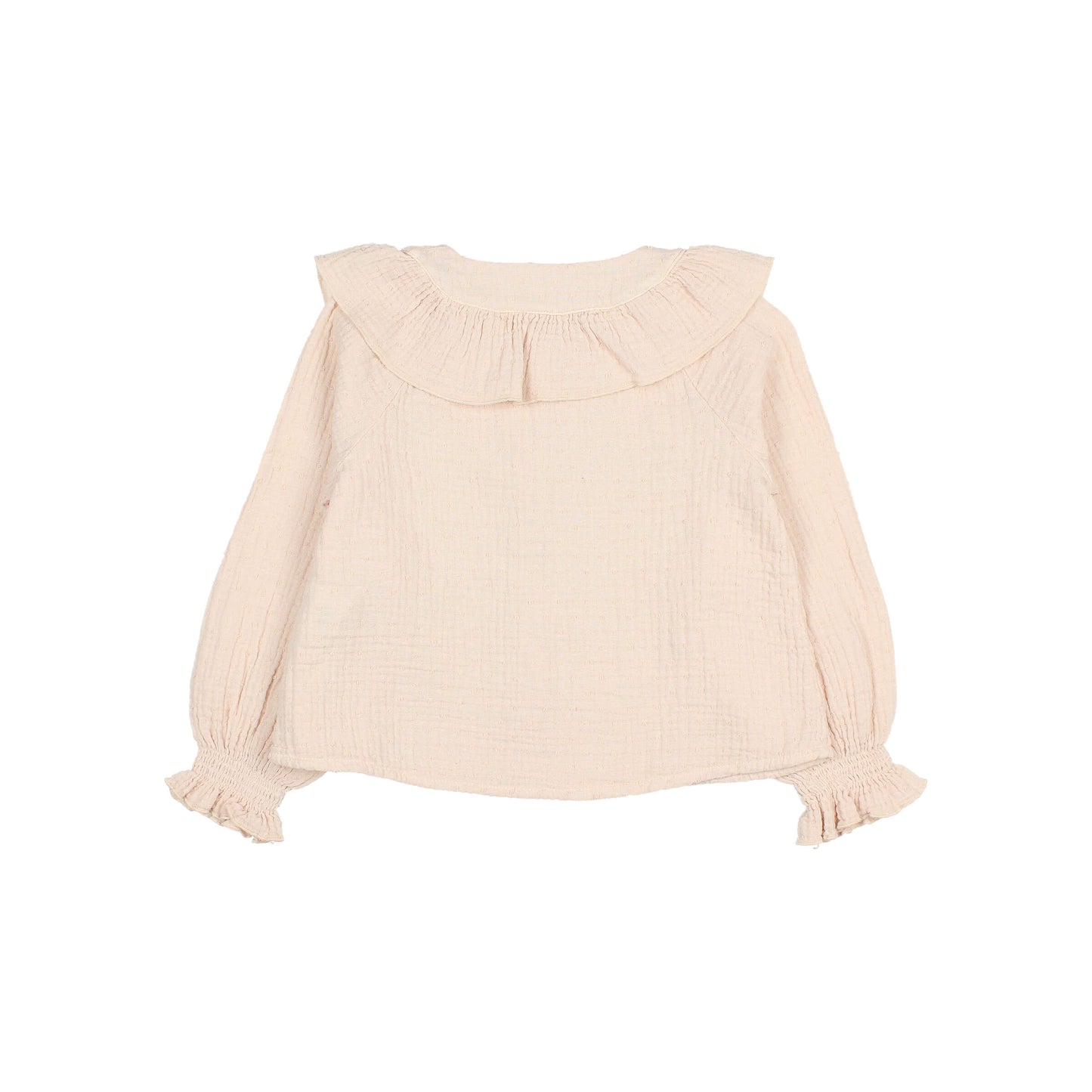 Buho Plumeti Blouse - Cream Pink