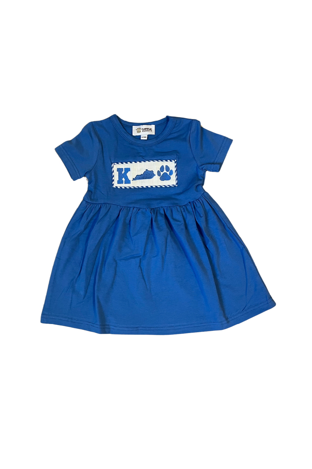 Kentucky Shape Paw Print Girls Dress