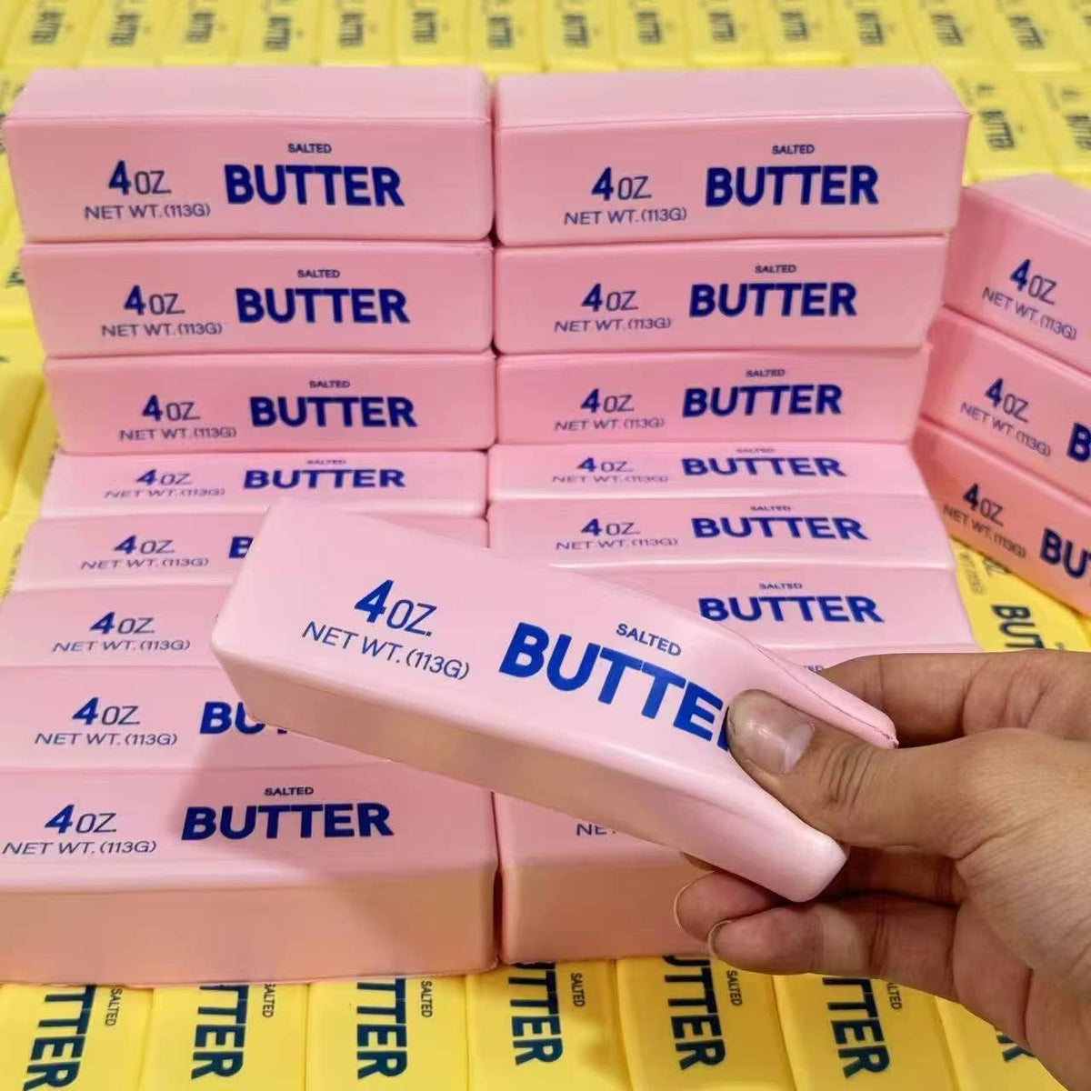 VIRAL *PINK* Butter Squishy