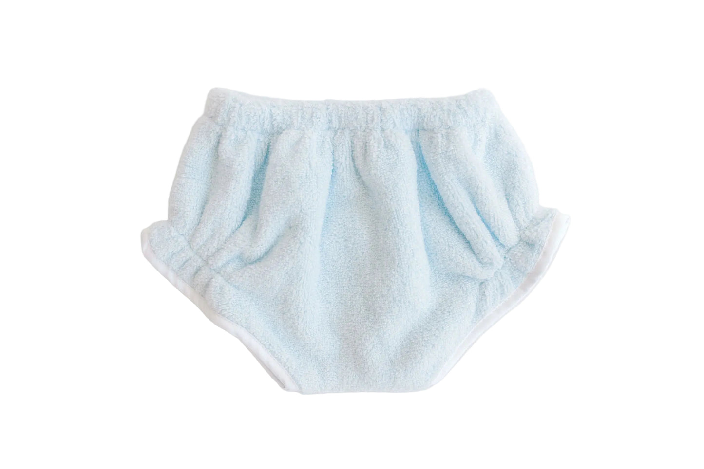 Terry Tots Diaper Cover - Blue Terry