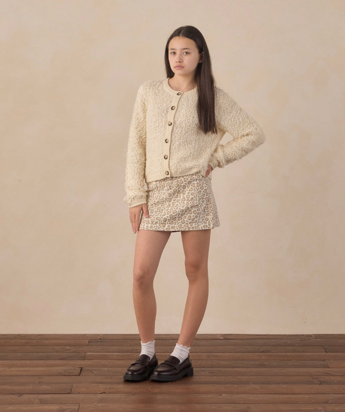 Teen Tennessee Leopard Mini Skirt