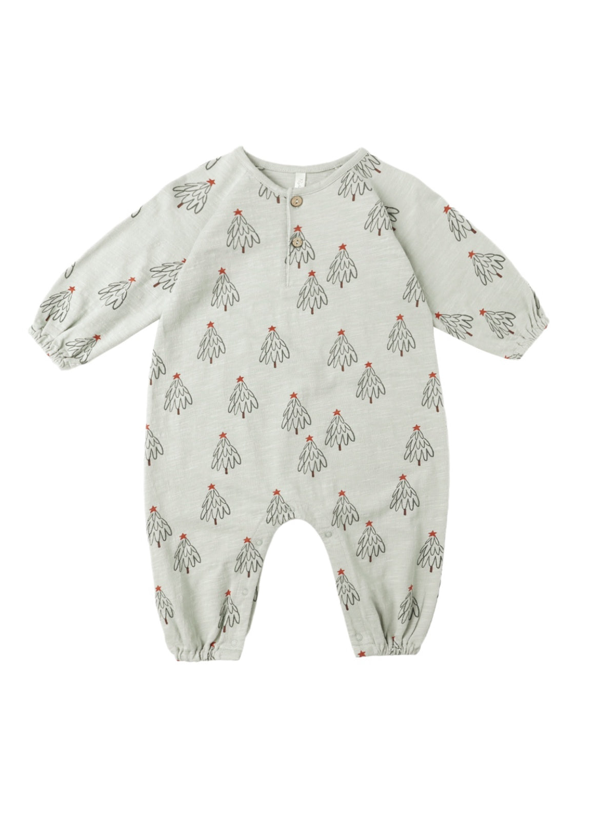 HENLEY JUMPSUIT || TREES