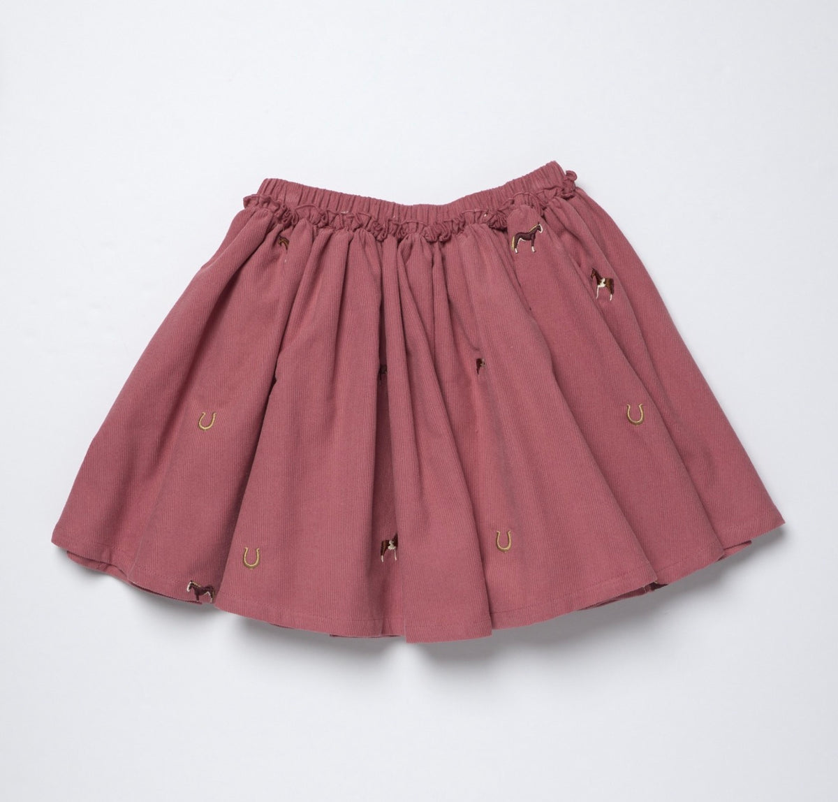 Girls Gianna Skirt-Horse Embroidery