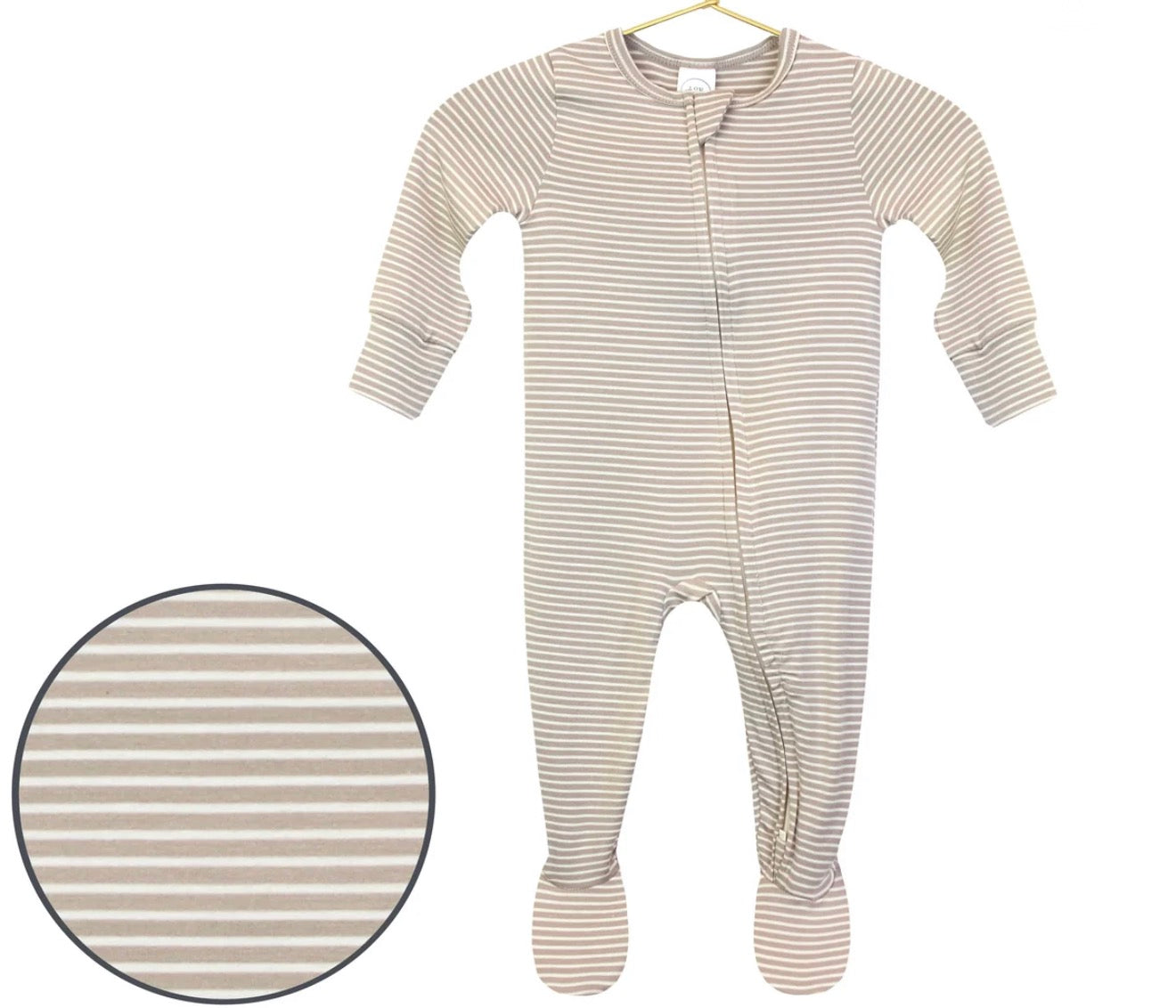 Lou Lou and Co Banks Zipper Footie
