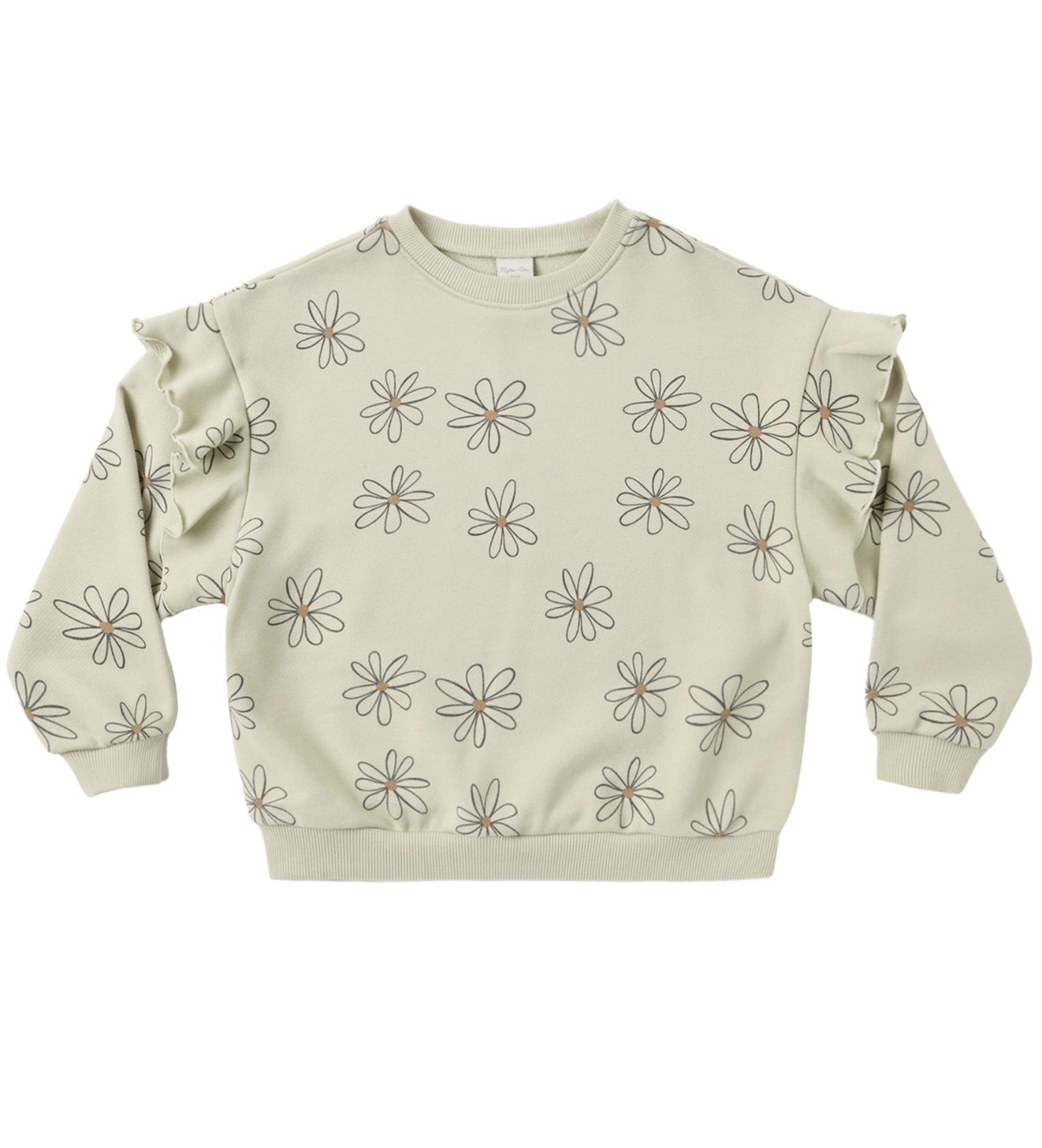 Ruffle Sweatshirt-Big Daisy