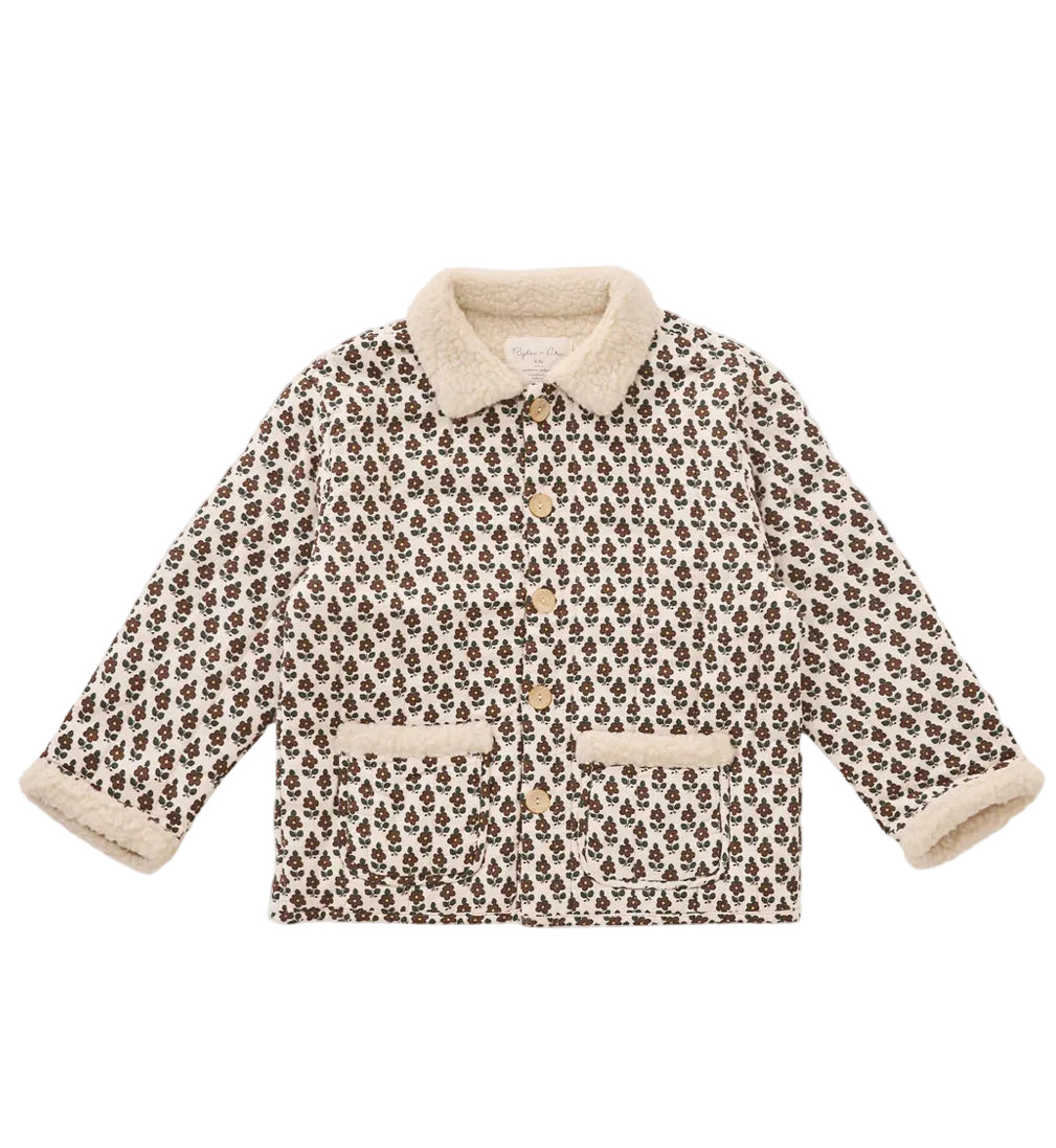 QUILTED COAT || HARVEST FLORAL