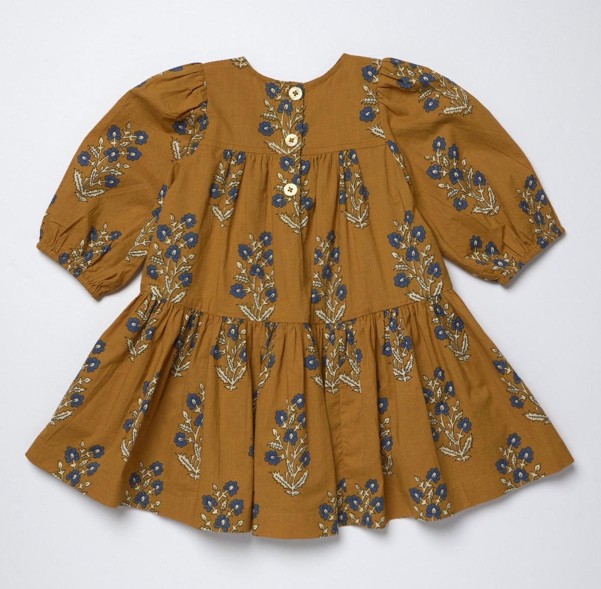 Girls Fiona Dress-Harvest Dewdrop