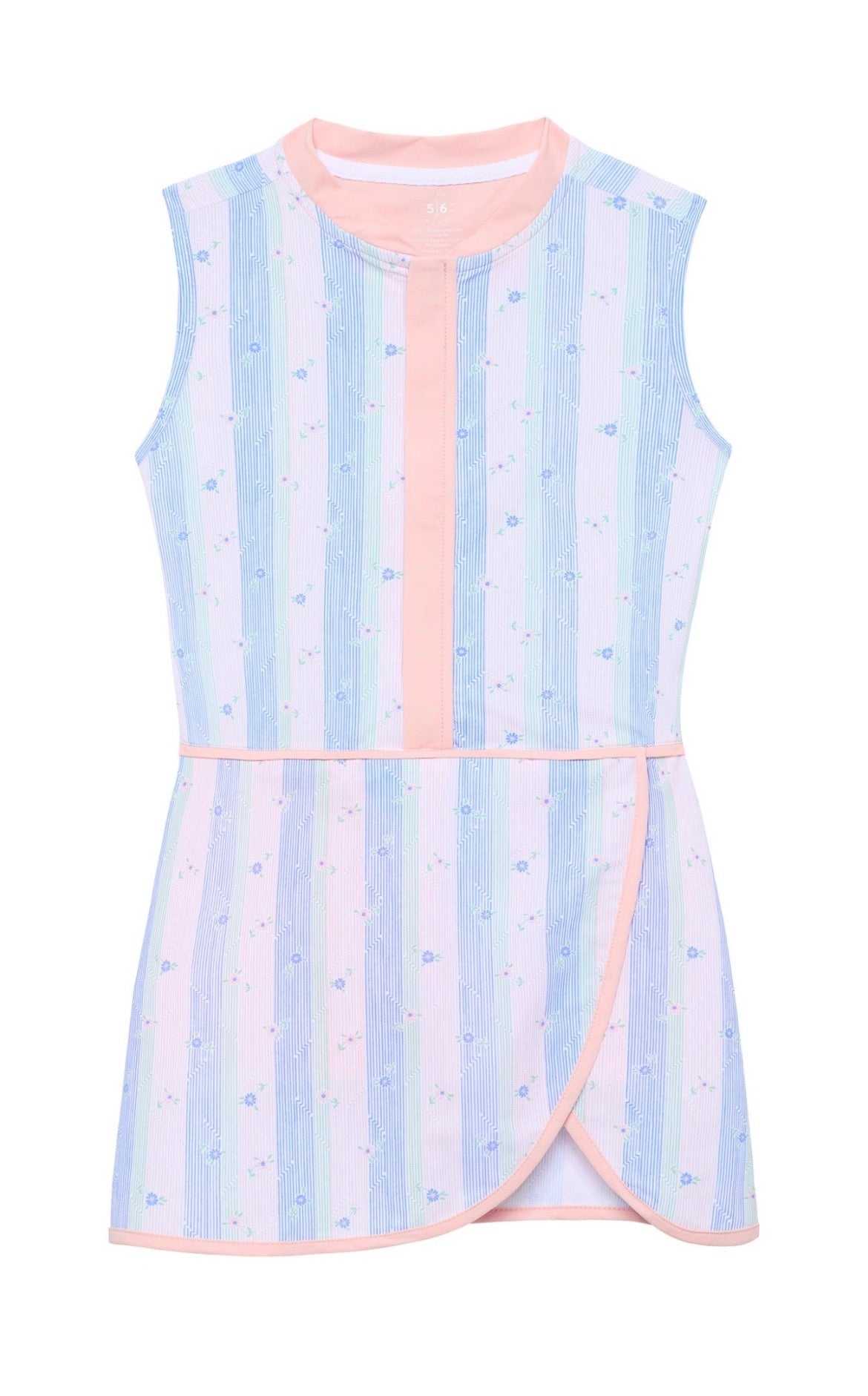 Courtside Kids Striped in Bloom Court Dress for Girls