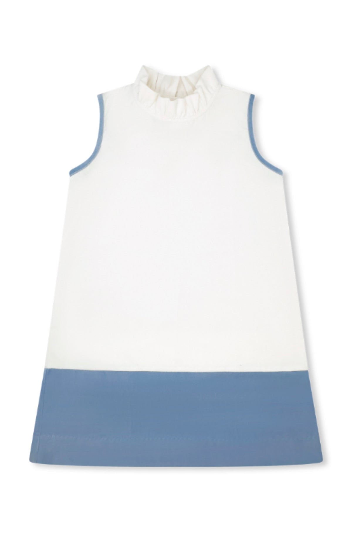 Belle Haven Velvet Dress - Winter White Velvet