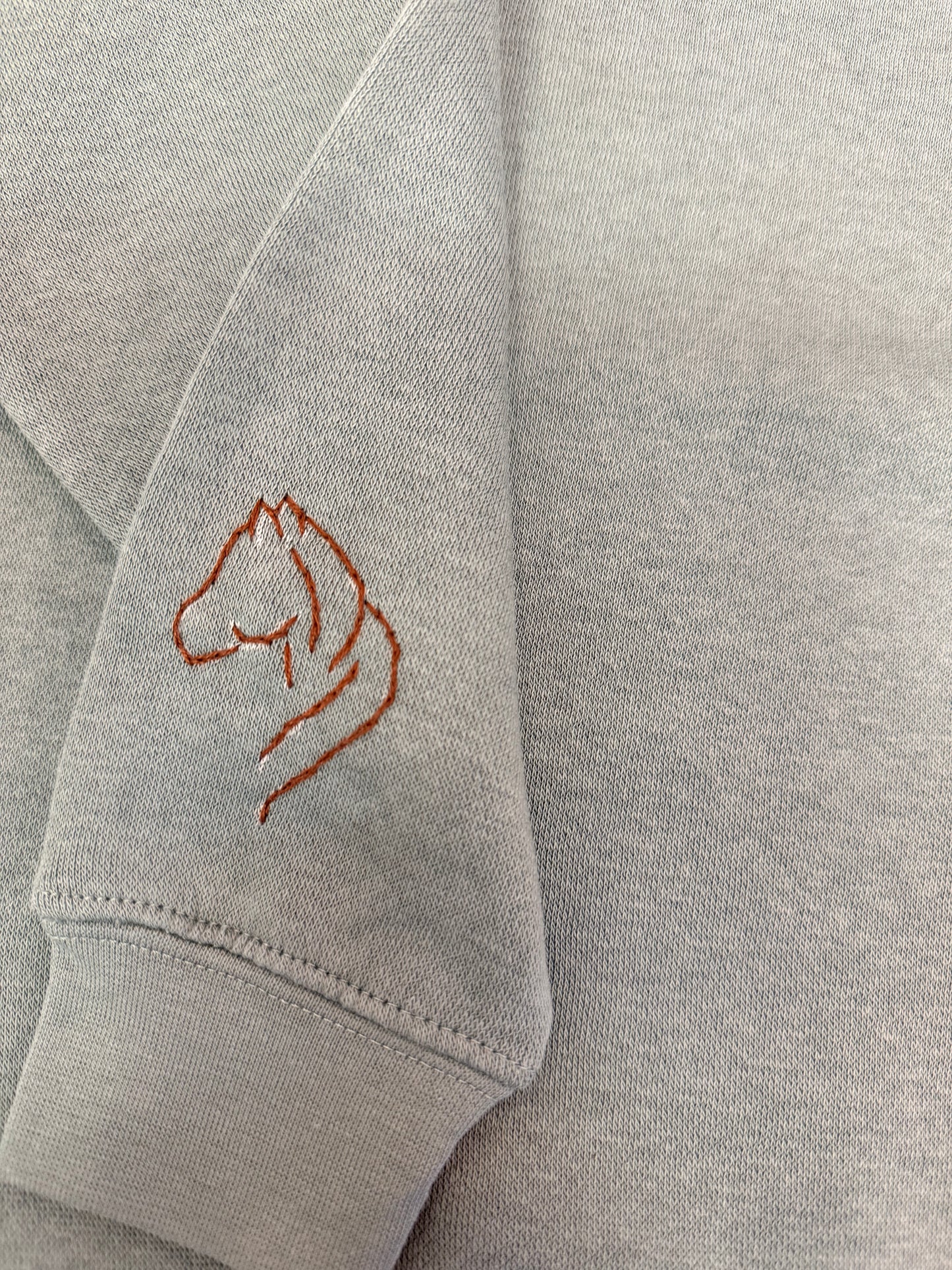 Lexington Handstitched Sweatshirt-Horse Icon