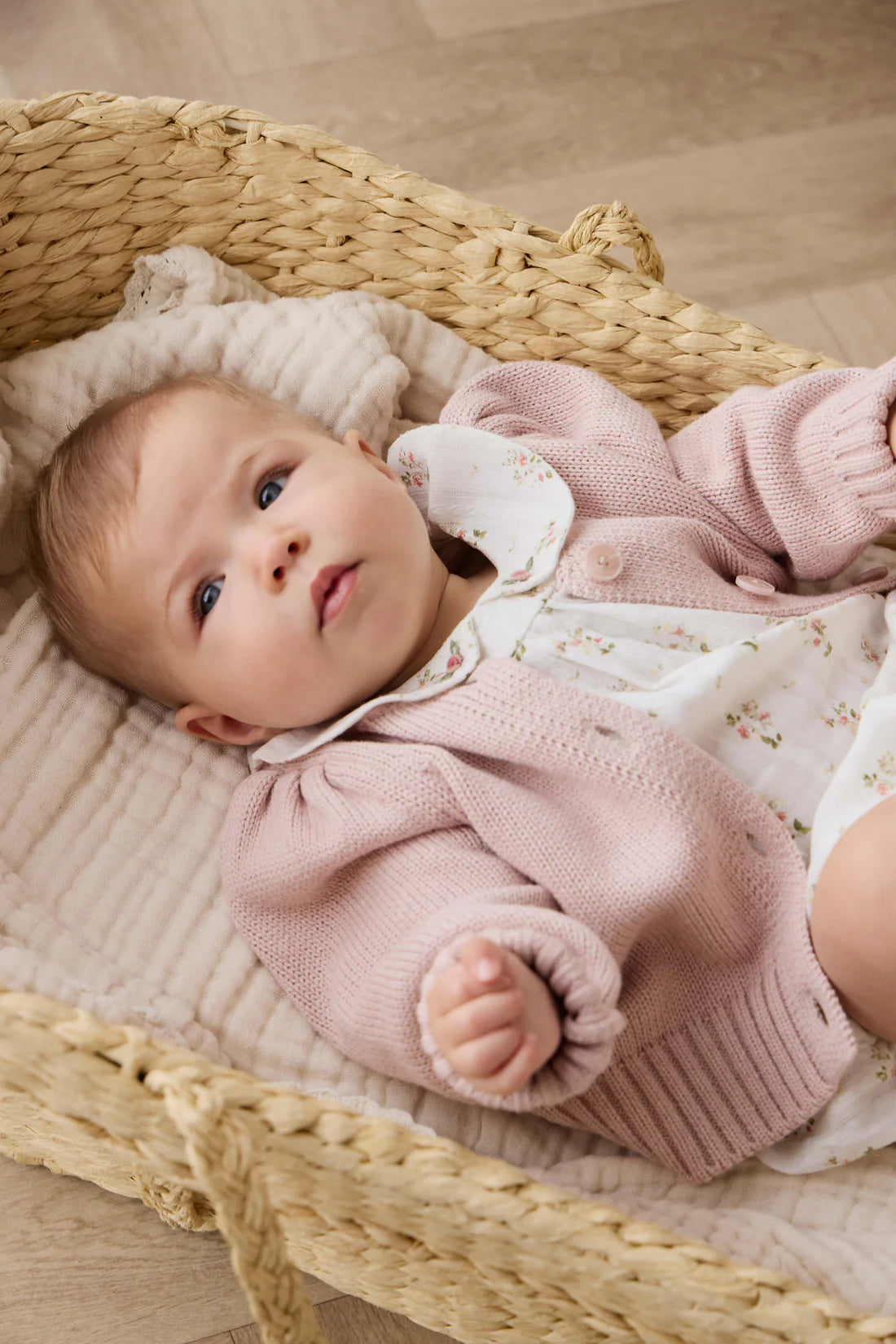 Jamie Kay Tasha Knitted Cardigan - Sweetpea Marle