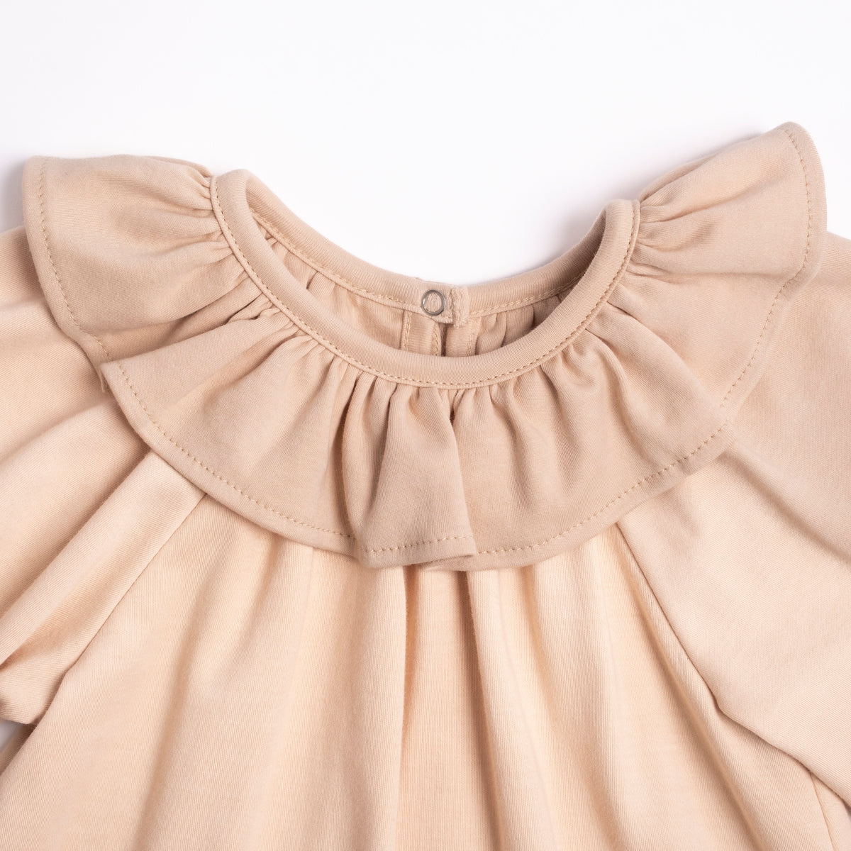 Dusty Pink Ruffle Top