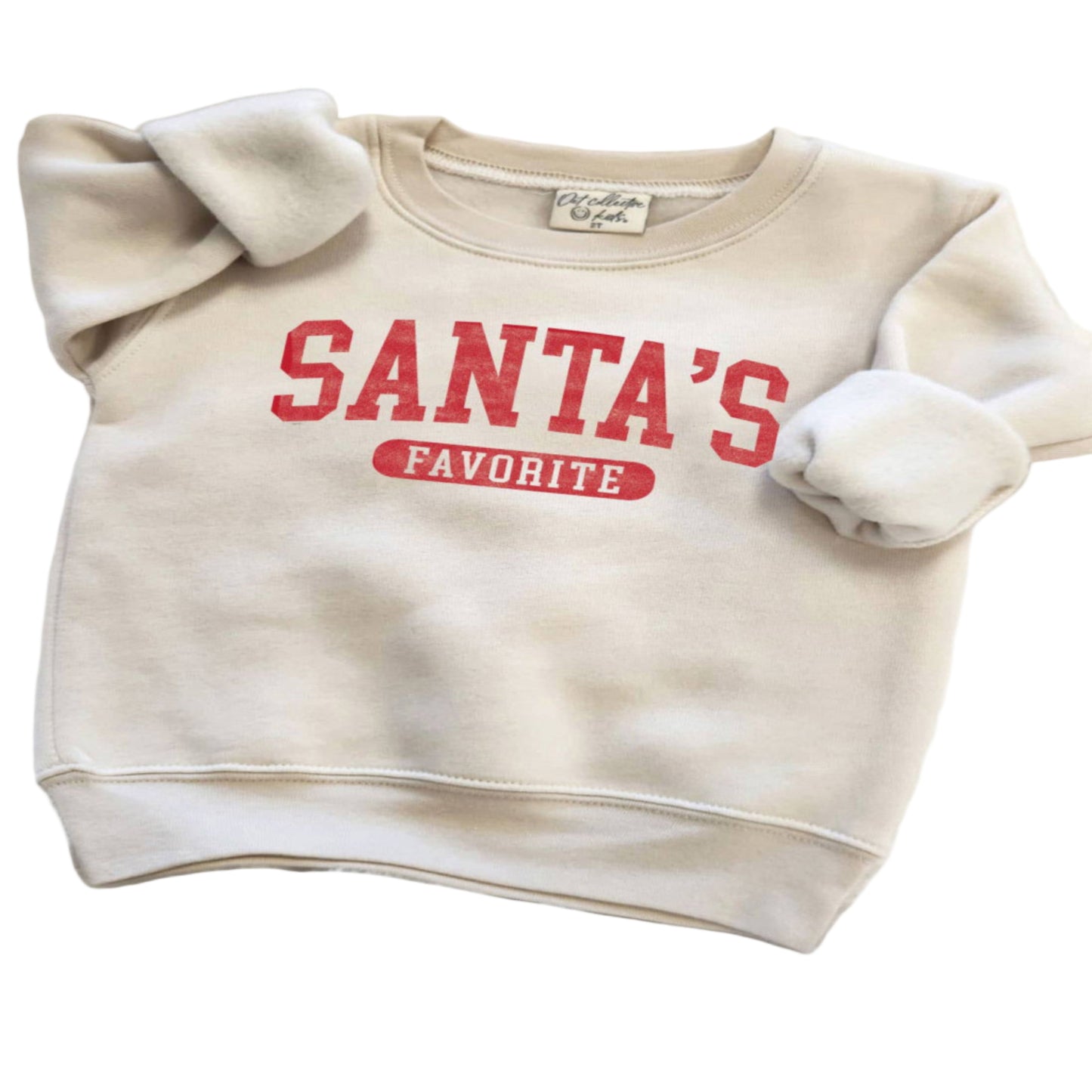 SANTA'S FAVORITE Toddler Unisex Graphic Sweatshirt