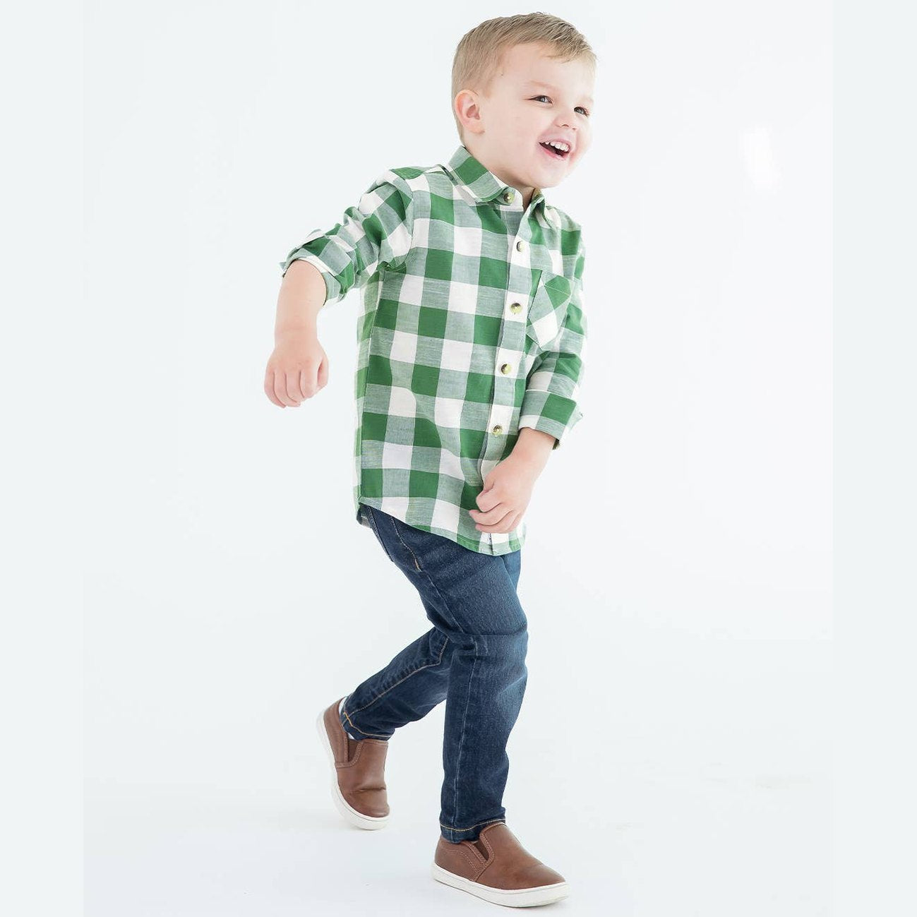 Boys Medium Wash Denim Jeans