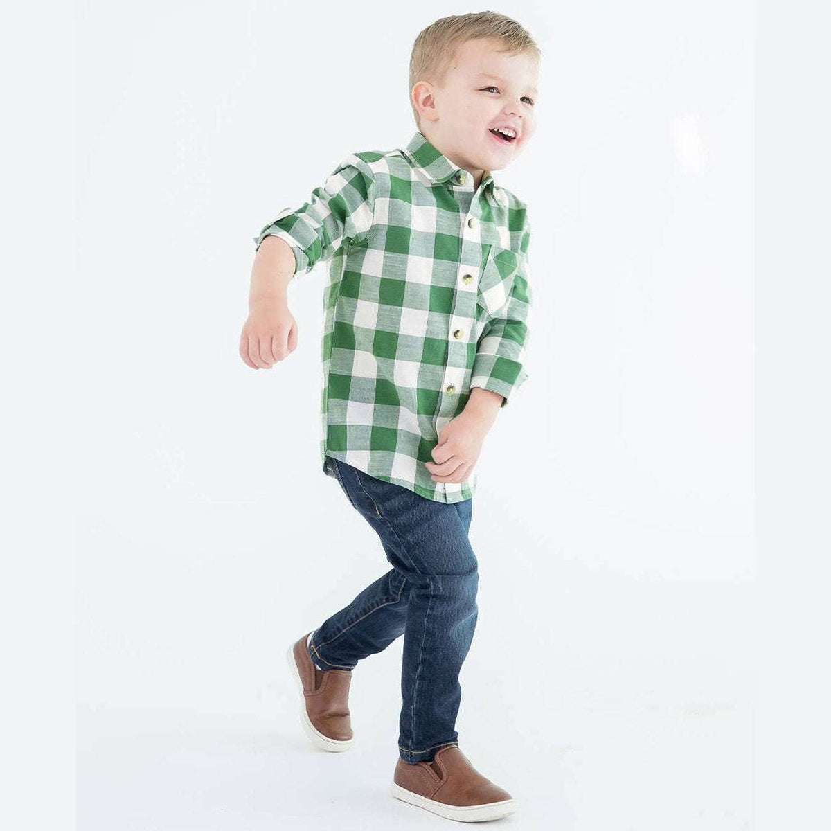 Boys Medium Wash Denim Jeans