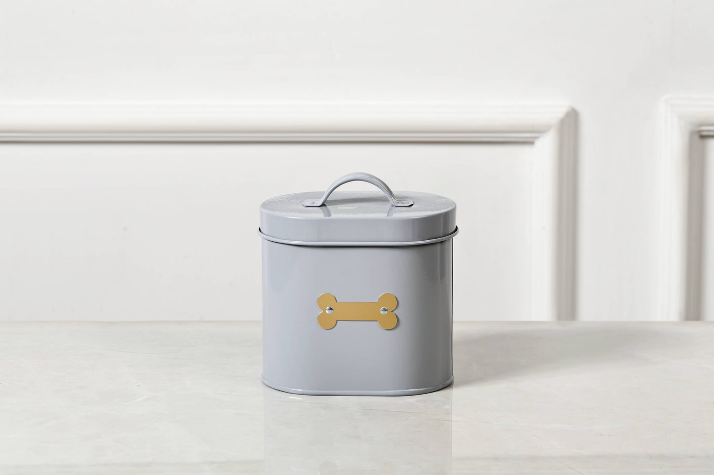 Cheshire Oval Pet Treat Canister
