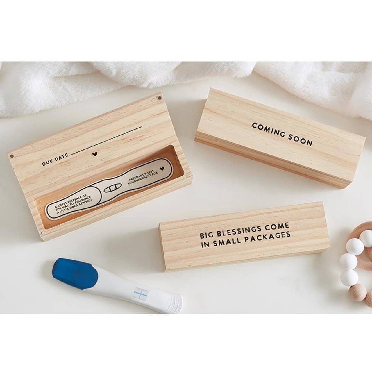 Big Blessings Pregnancy Test Announcement Box