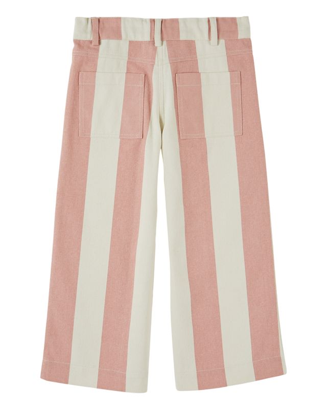 Emile et Ida Pantalon Canvas Rayure Large