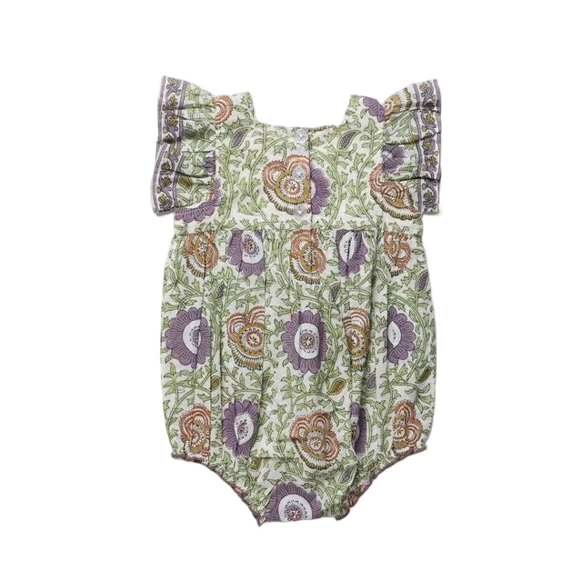 Baby Girls Elsie Bubble - Lilac Lisbon Floral