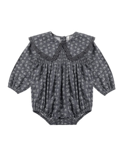 Rylee and Cru Fern Romper - Heart Ditsy