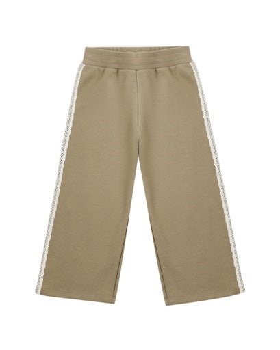 WIDE LEG SWEATPANT OLIVE