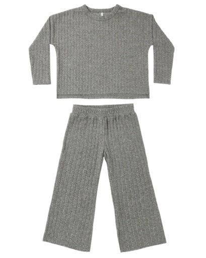 Rylee and Cru Evergreen Cozy Rib Knit Set
