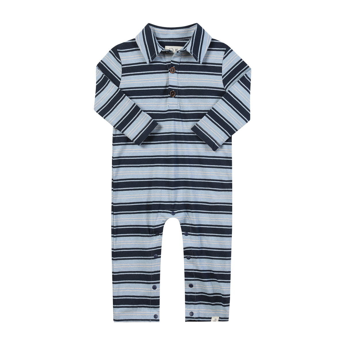KINGSTON polo romper - China/Navy