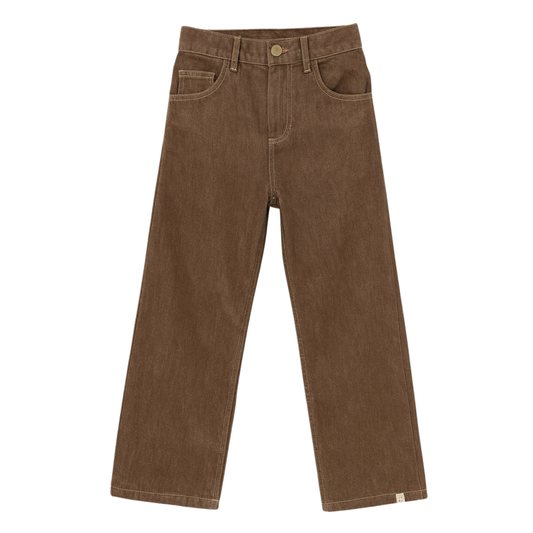 DENNY straight jeans - Brown