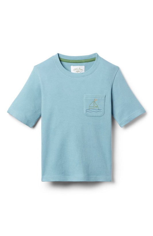 Jackson Pocket Tee - Sailboat