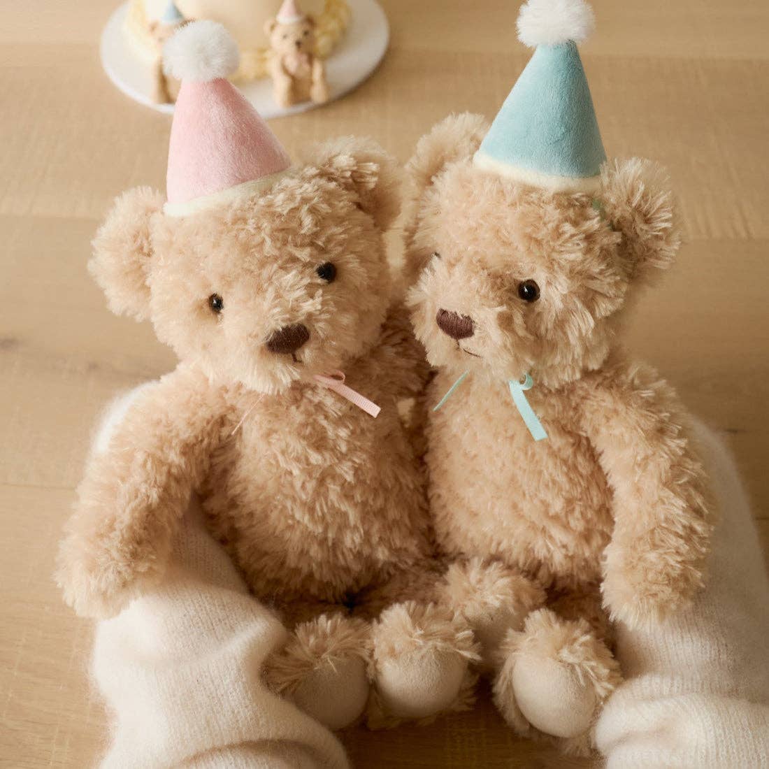 Birthday Teddy Bear Plush - Arthur with Hat (14")