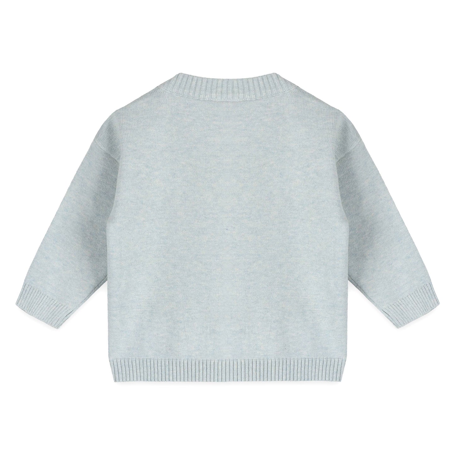 Airplane Applique Baby Knit Pullover & Pant Set (Organic)