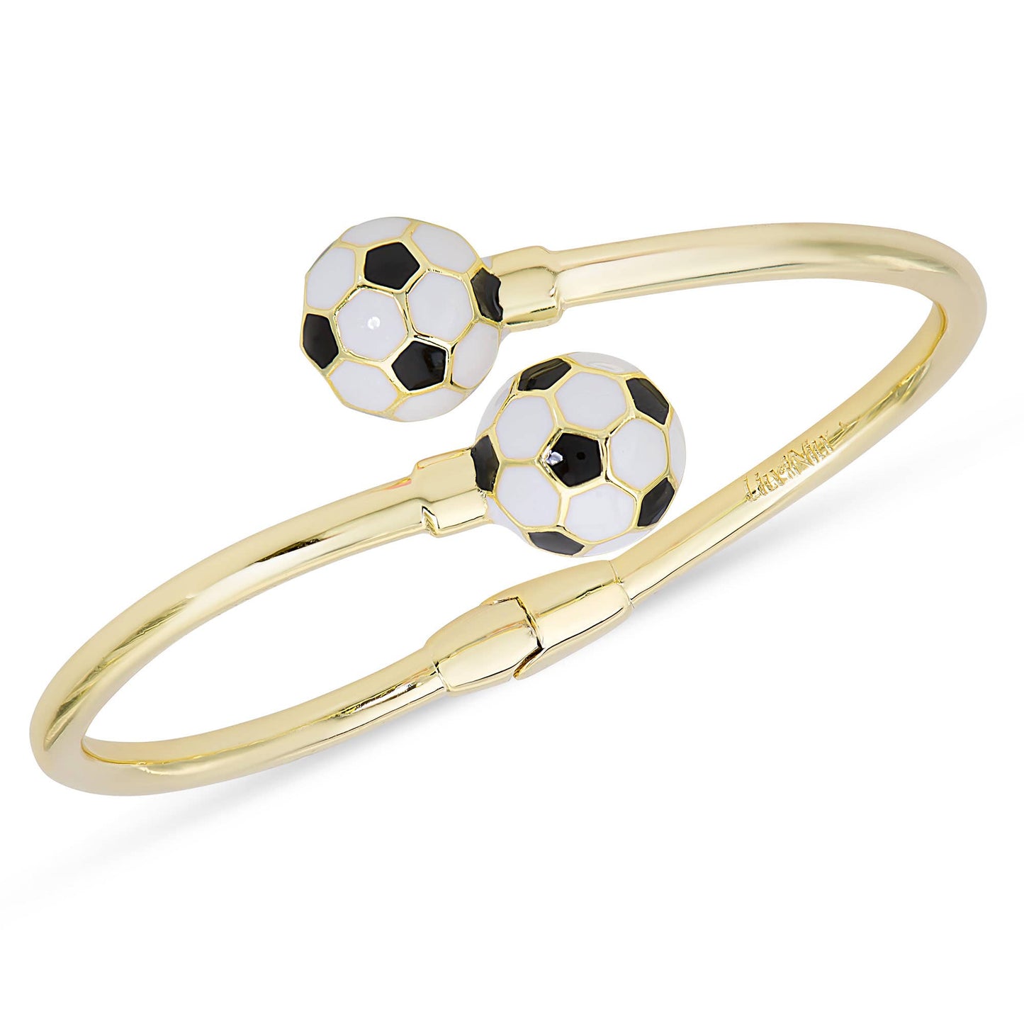 Soccer Ball Bypass Bangle