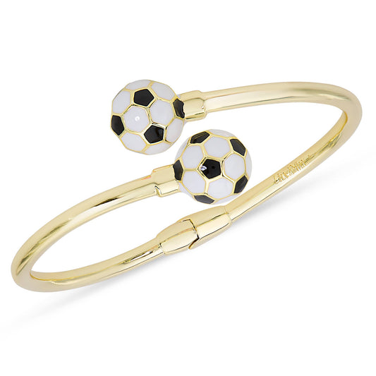 Soccer Ball Bypass Bangle