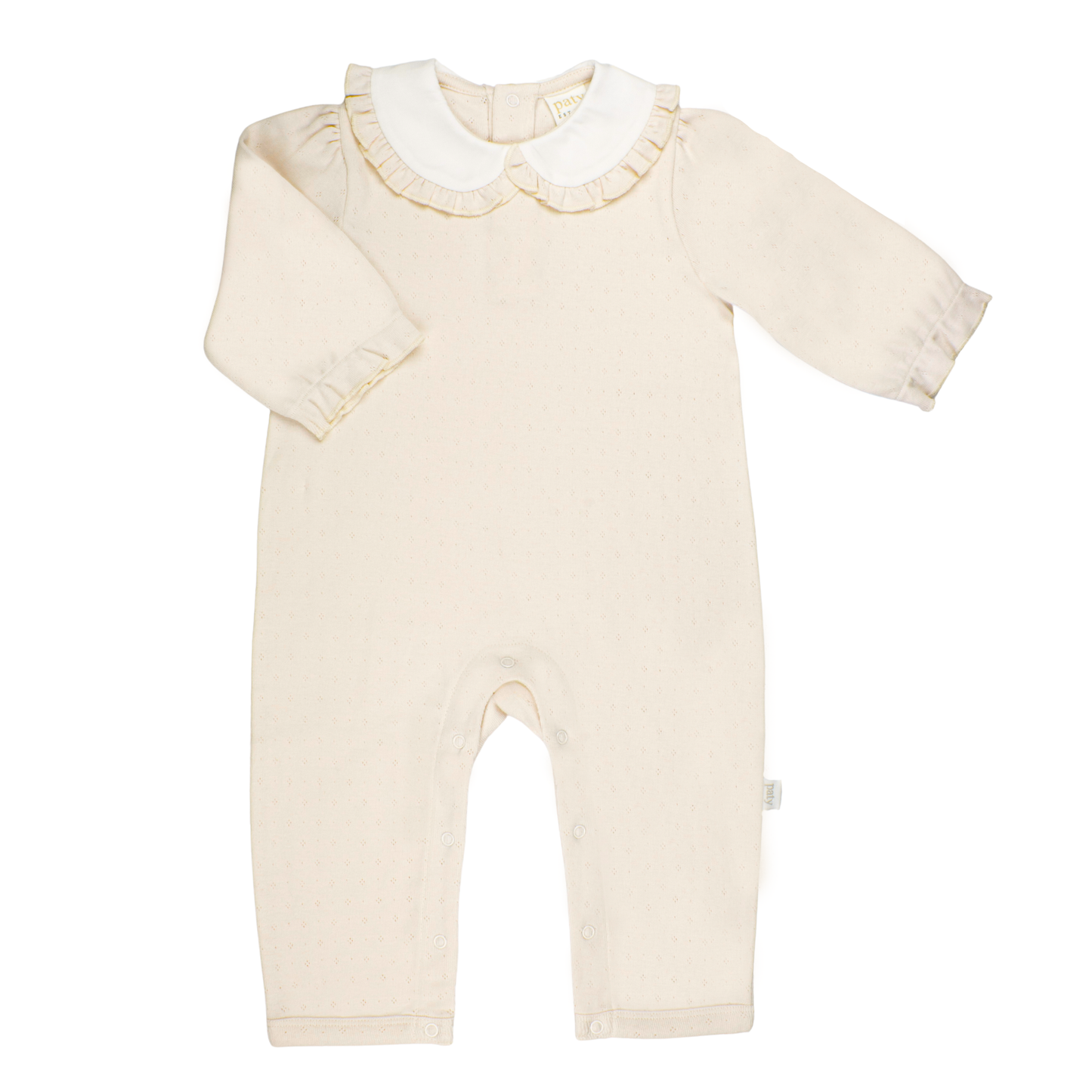 Girls Pointelle Knit Romper (Fall Holiday Collection 2025)