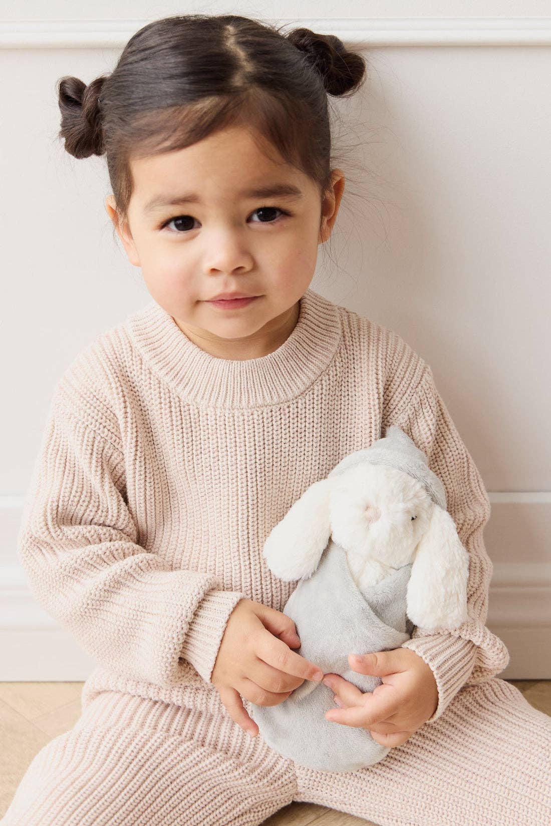 Sleeping Bunny Plush Stuffed Animal - Penelope (9")
