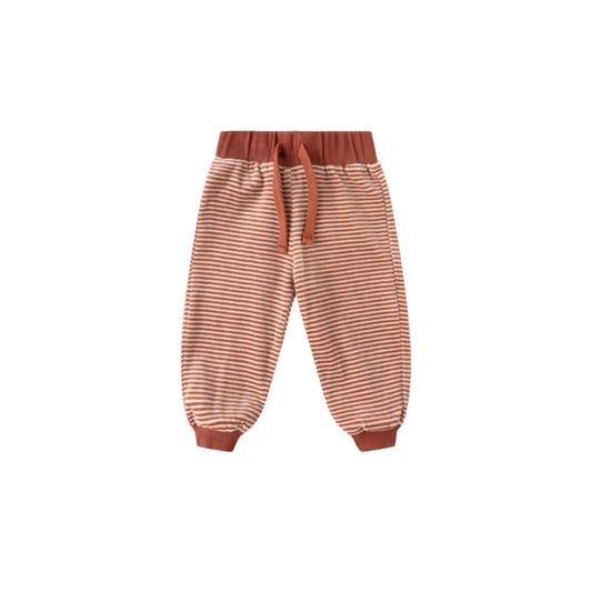 Velour Relaxed Sweatpant Candy Stripe