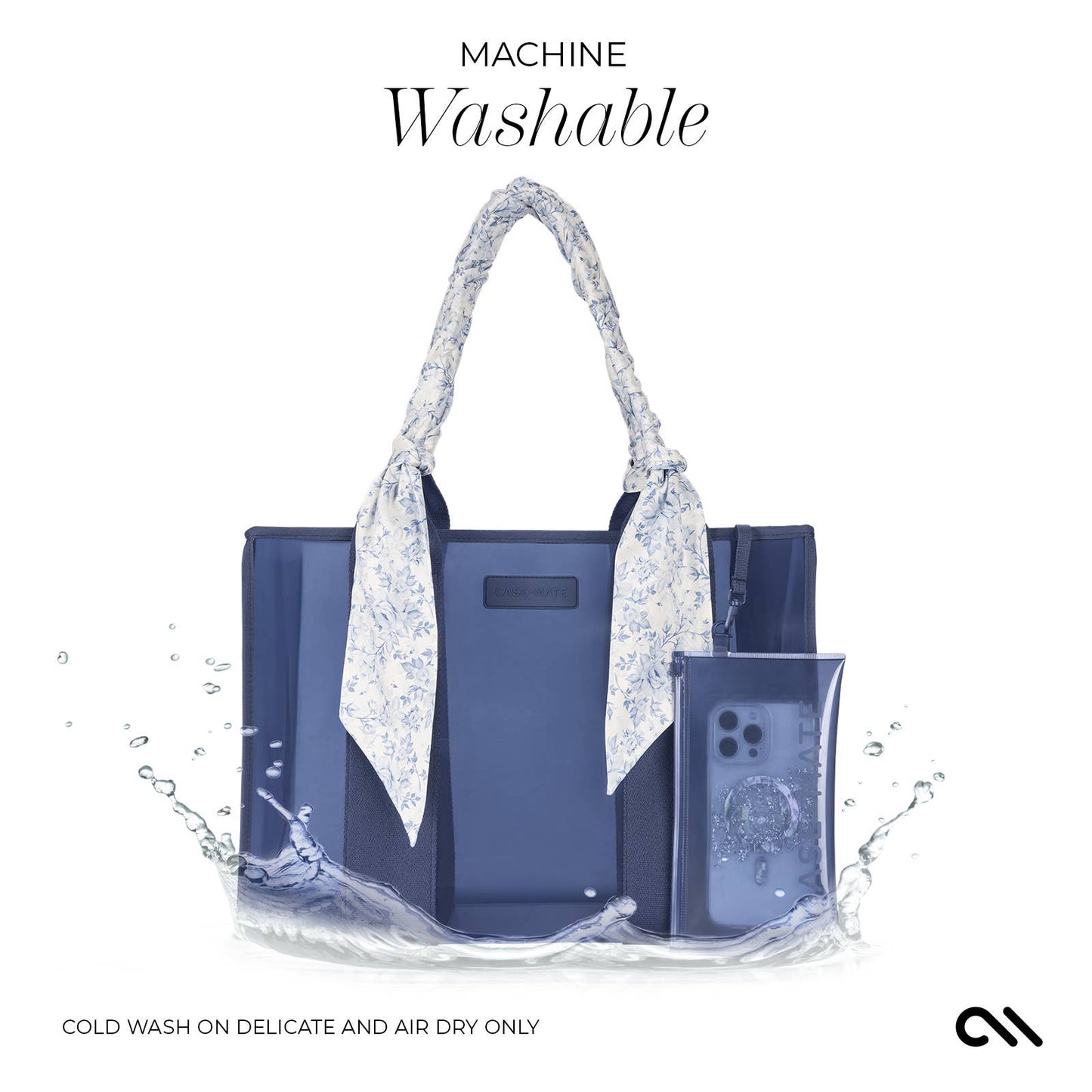 Something Navy Jelly Tote/Diaper Bag