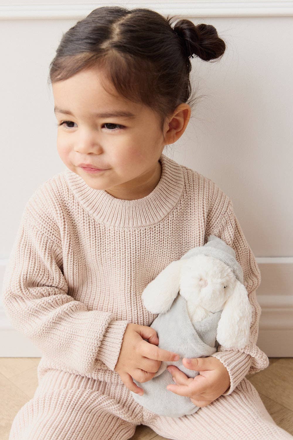 Sleeping Bunny Plush Stuffed Animal - Penelope (9")
