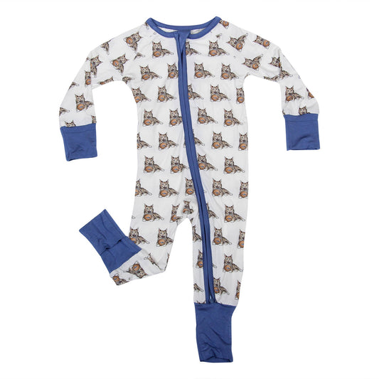 Wildcat with Basketball Kentucky Kids Unisex Pajamas