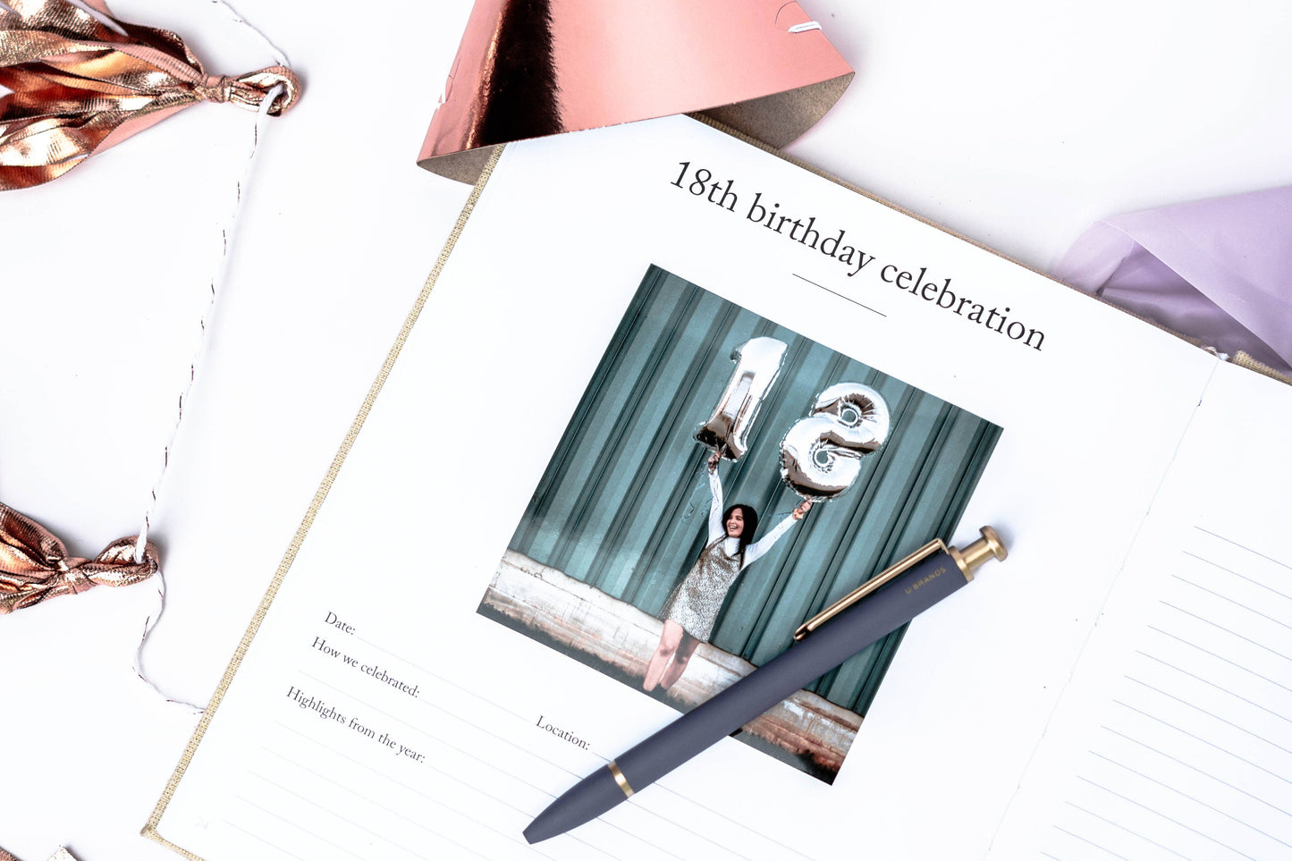 Birthday Memory Book | Birthday Guest Book