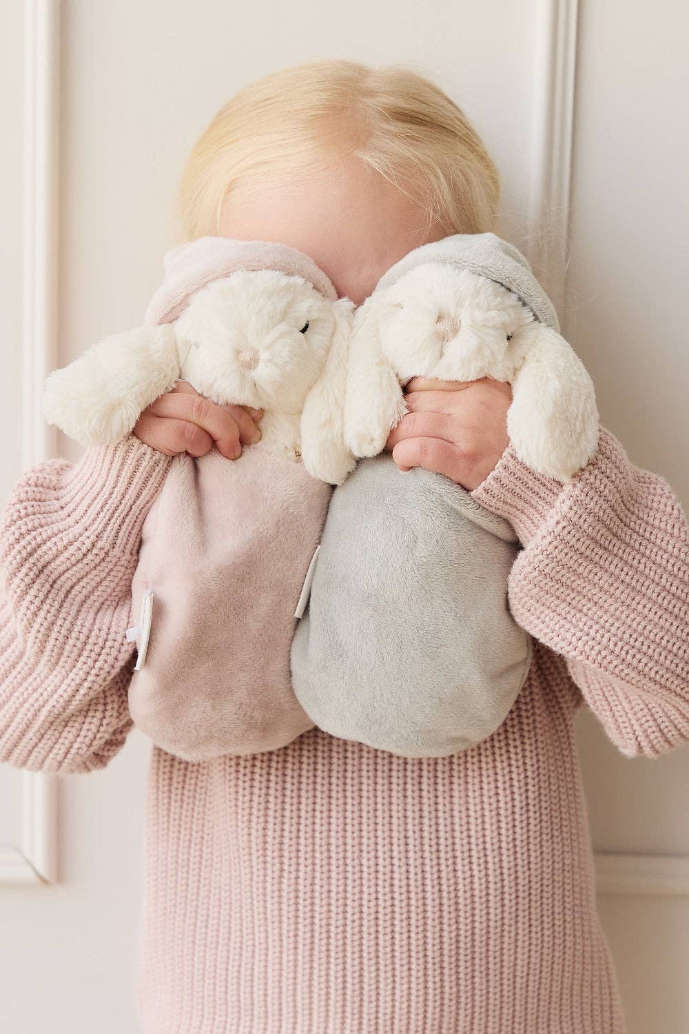 Sleeping Bunny Plush Stuffed Animal - Penelope (9")