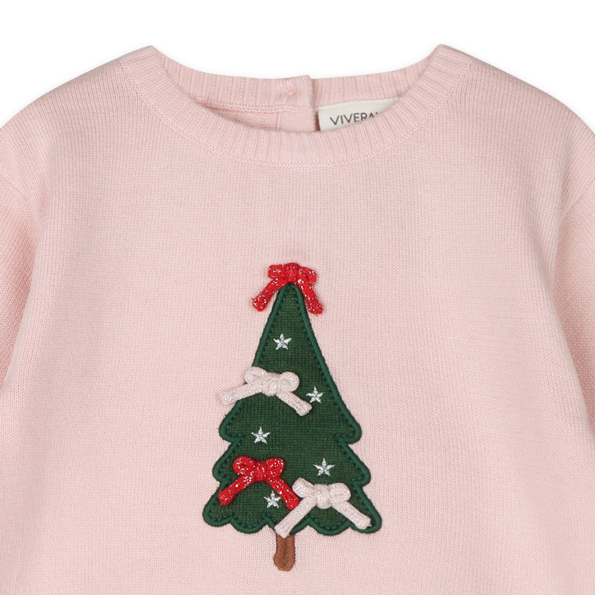 Christmas Cheer 3D Baby Girl Pullover & Pant SET (Organic)