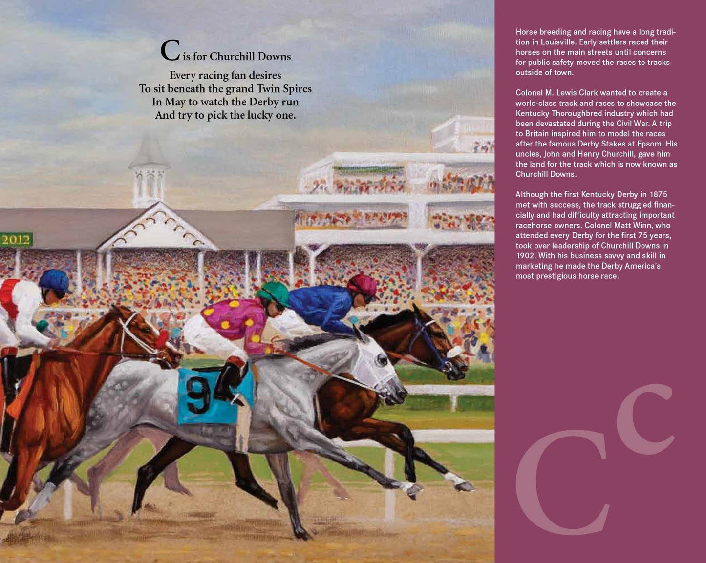D is for Derby: A Kentucky Derby Alphabet Picture Book