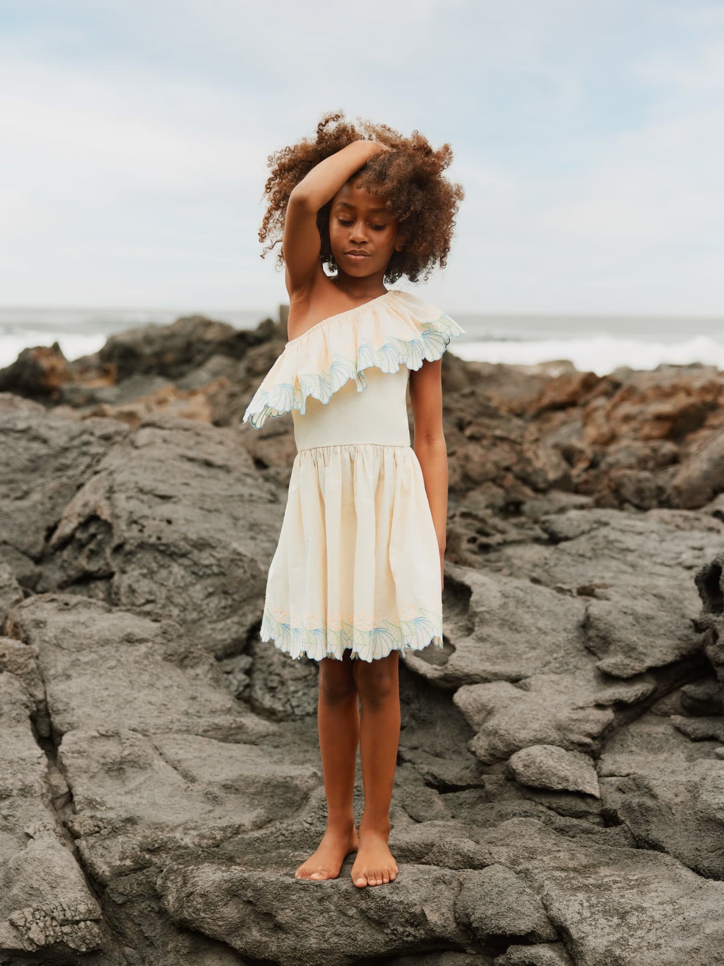 Molo Cato One-Shoulder Dress
